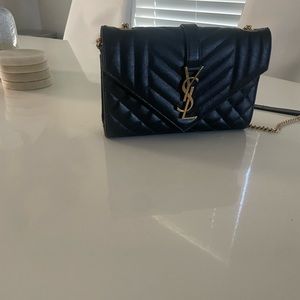 Gold and navy blue